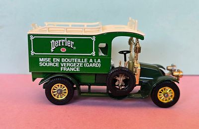 A collectible die-cast model from the Matchbox Models of Yesteryear series, representing a 