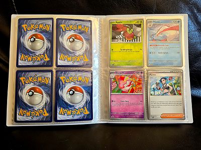 Collection of original Pokemon cards in an album - total of 120 cards. In perfect condition - 