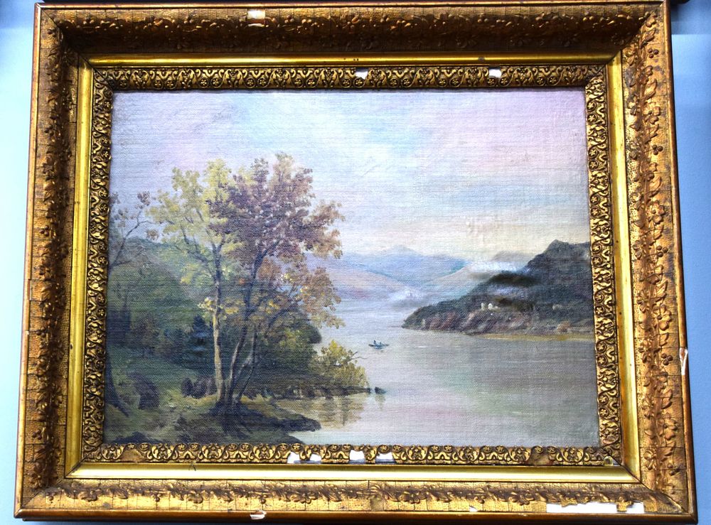 Lot 136: White Mountain Painting