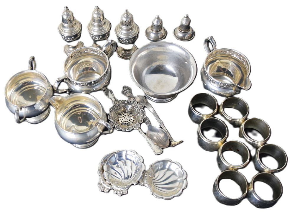 Lot 141: Sterling Silver Lot