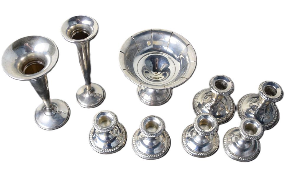 Lot 144: Sterling Silver Weighted Lot