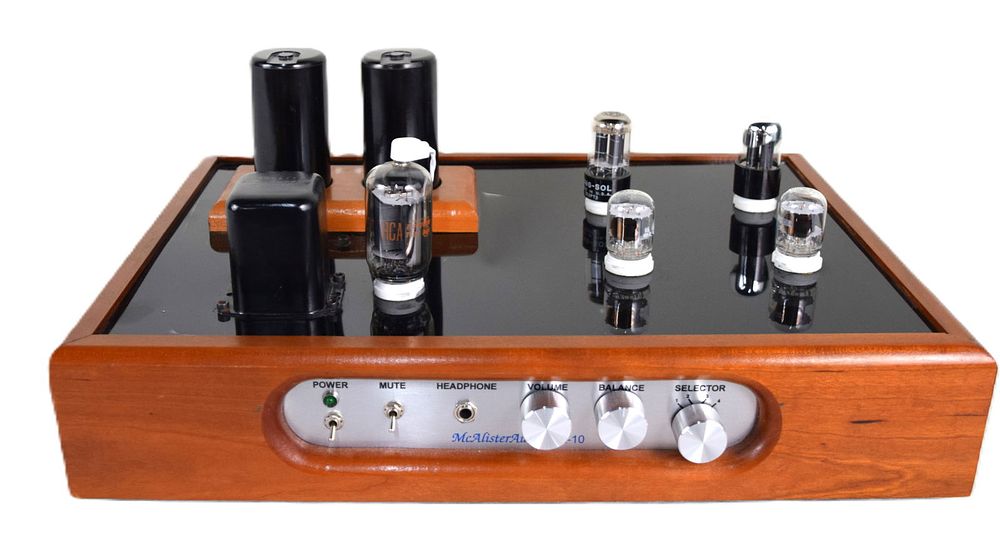 Lot 147B: McAlister Audio MA-10 Custom Pre-Amp And Power Amplifier