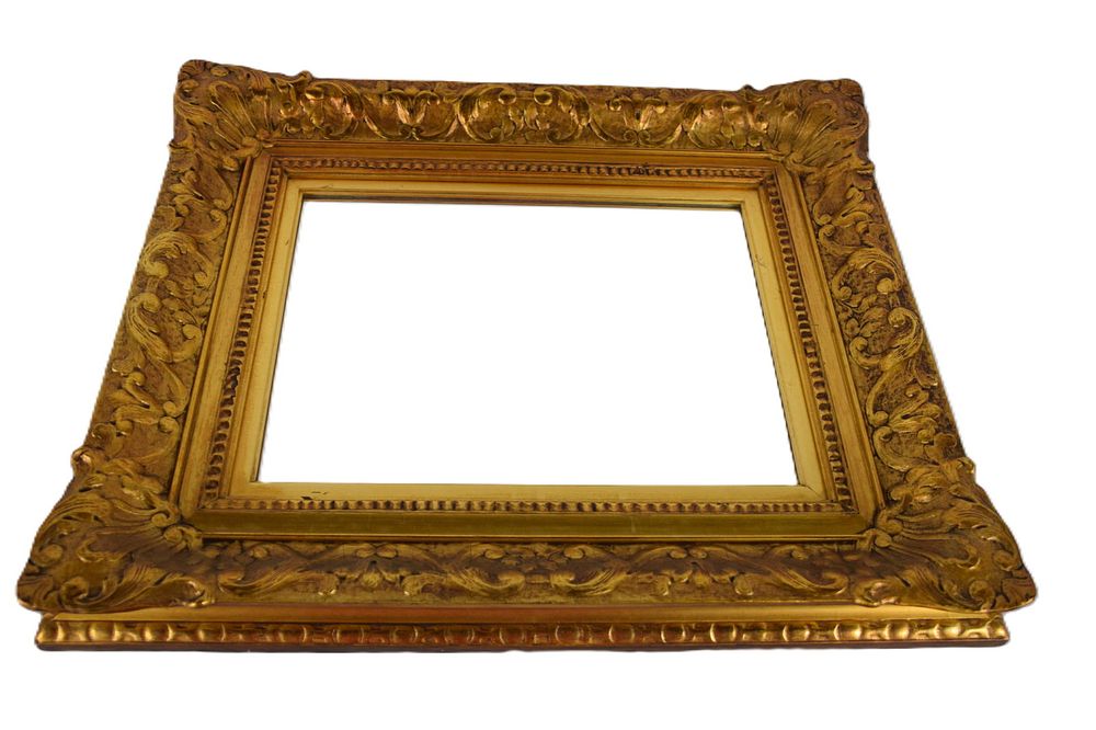 Lot 151: Gold Frame Mirror