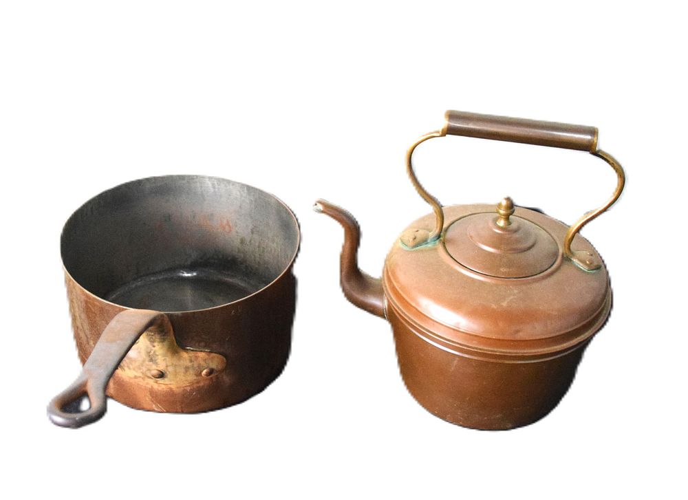 Lot 206: Two Piece Copper Lot