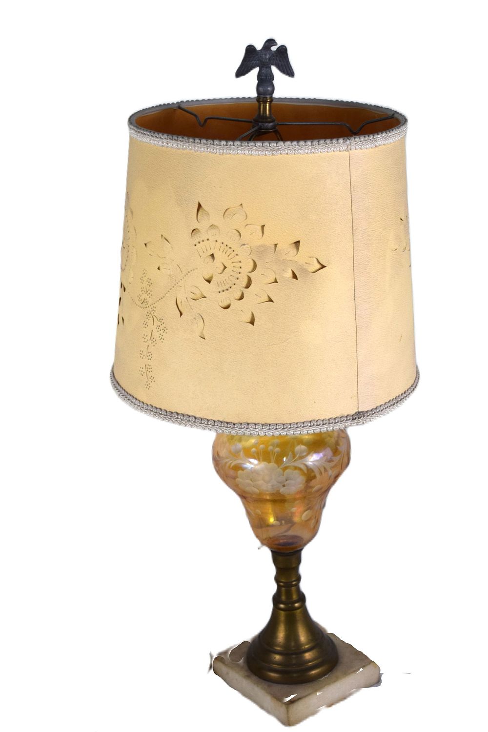 Lot 229: Bohemian Table Lamp