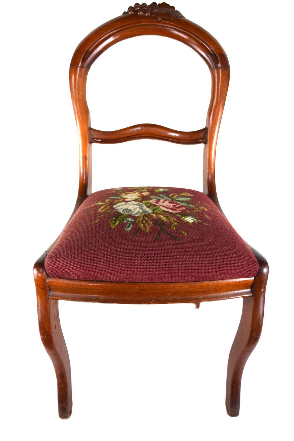 Lot 234: Victorian Needlepoint Chair