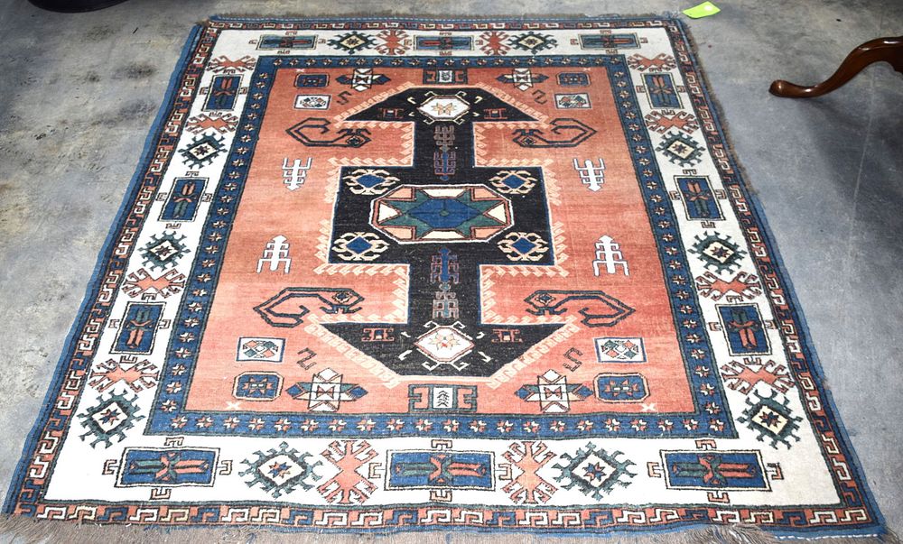 Lot 129: Oriental Scatter Rug