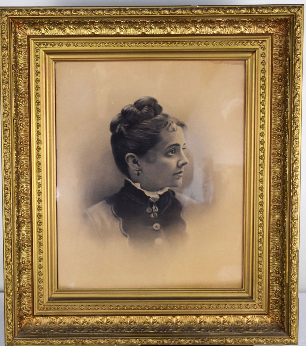Lot 152: Portrait In Old Frame