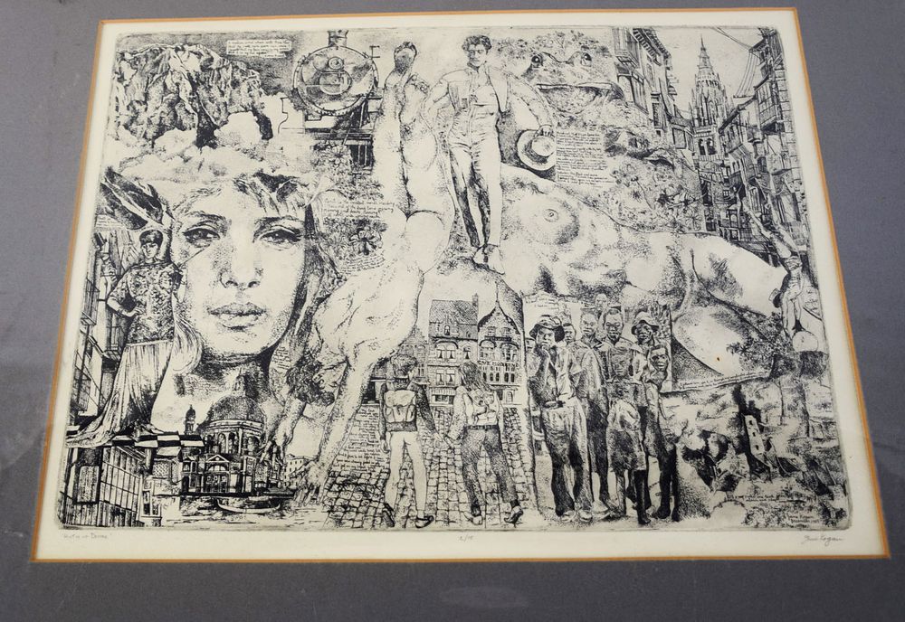 Lot 176: Jane Kogan Lithograph
