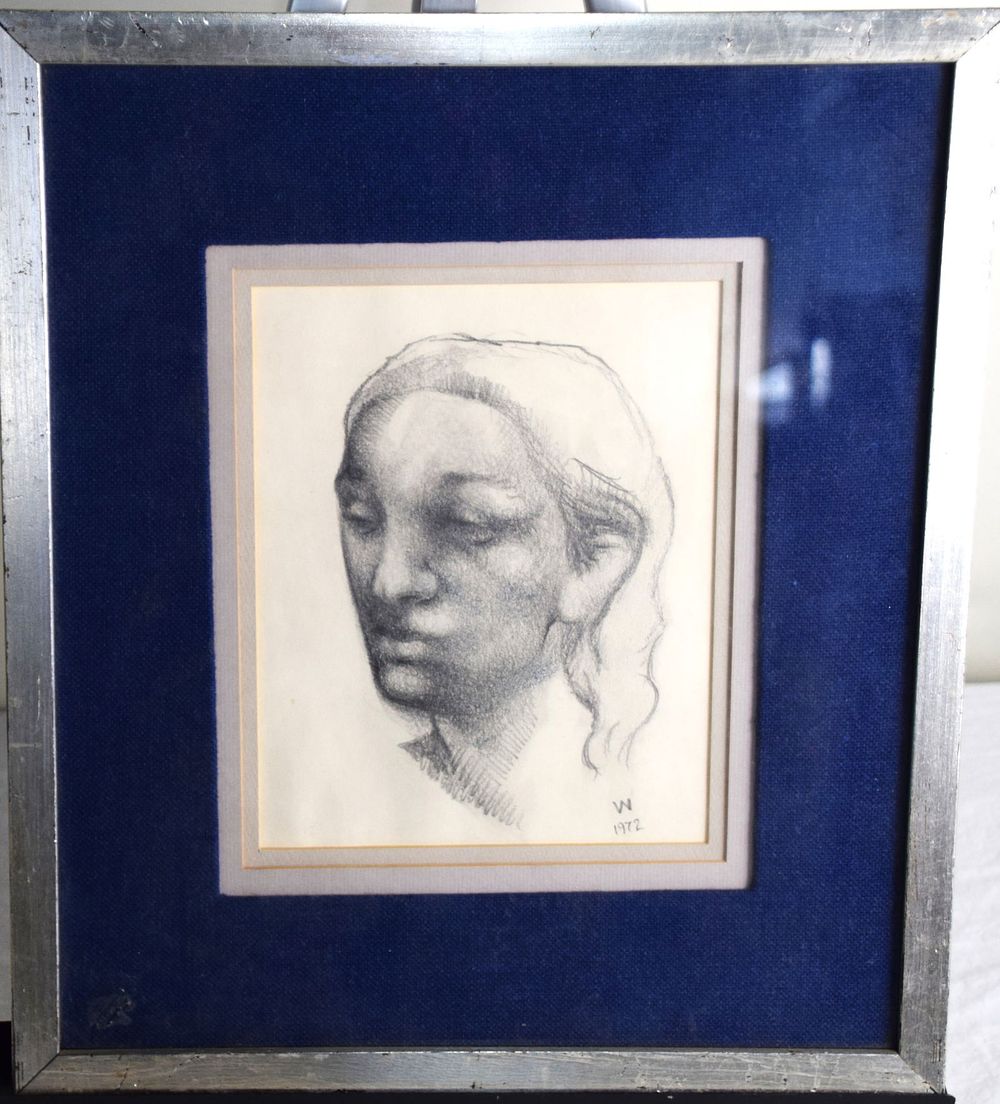 Lot 144: Female Drawing