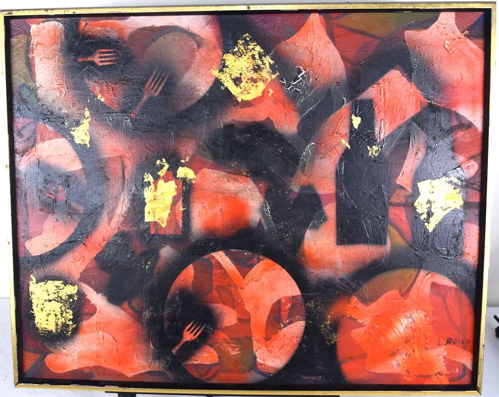 Lot 176: Les Rogers Modern Art