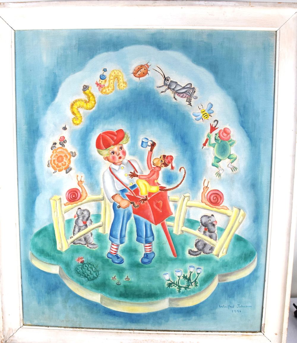 Lot 186: Oil on Canvas
