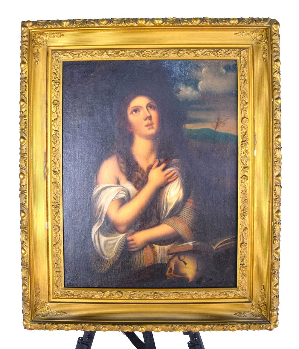 Lot 130: Oil Portrait Painting