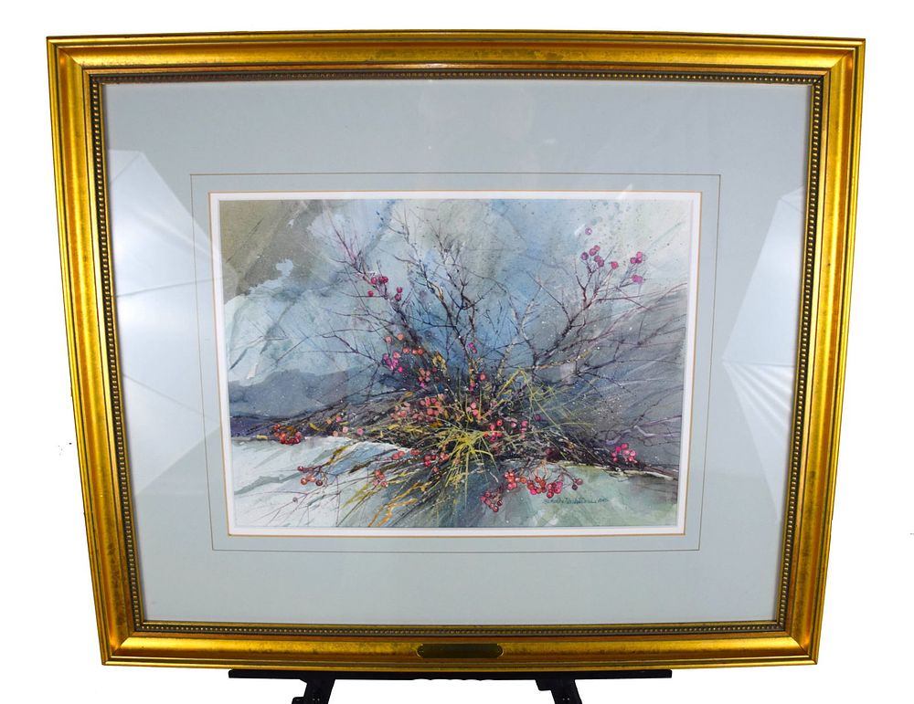 Lot 134: Two Watercolors