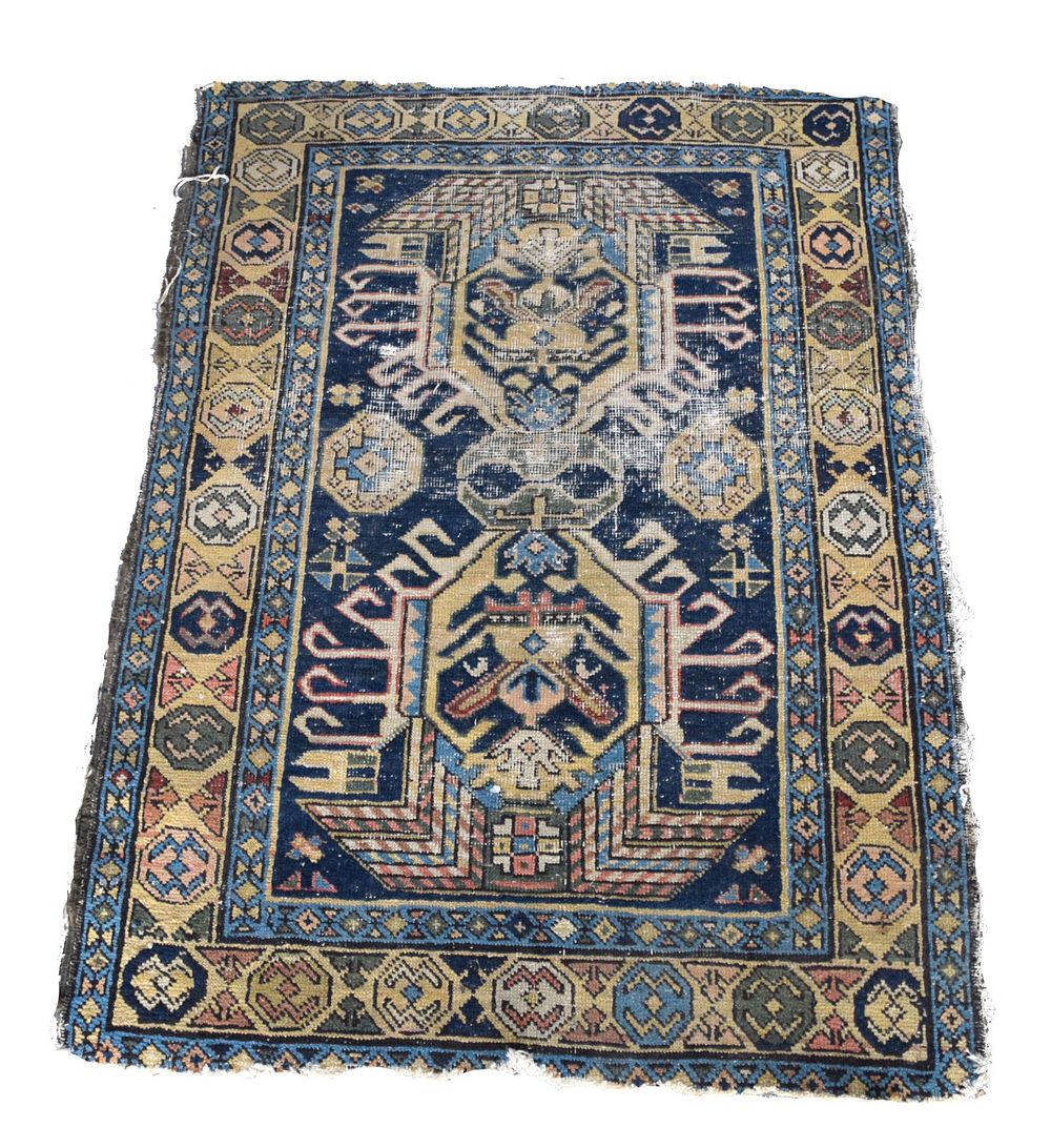 Lot 135: Oriental Scatter Rug