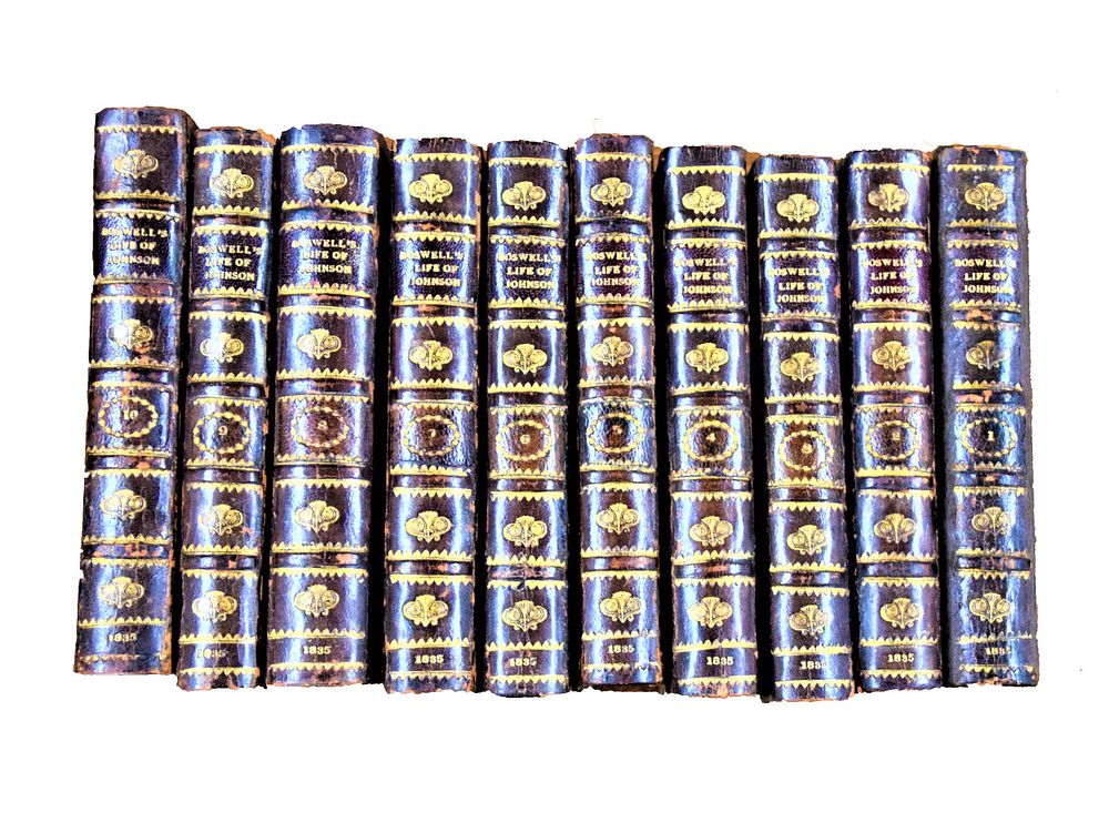 Lot 158: Boswell's Life of Johnson