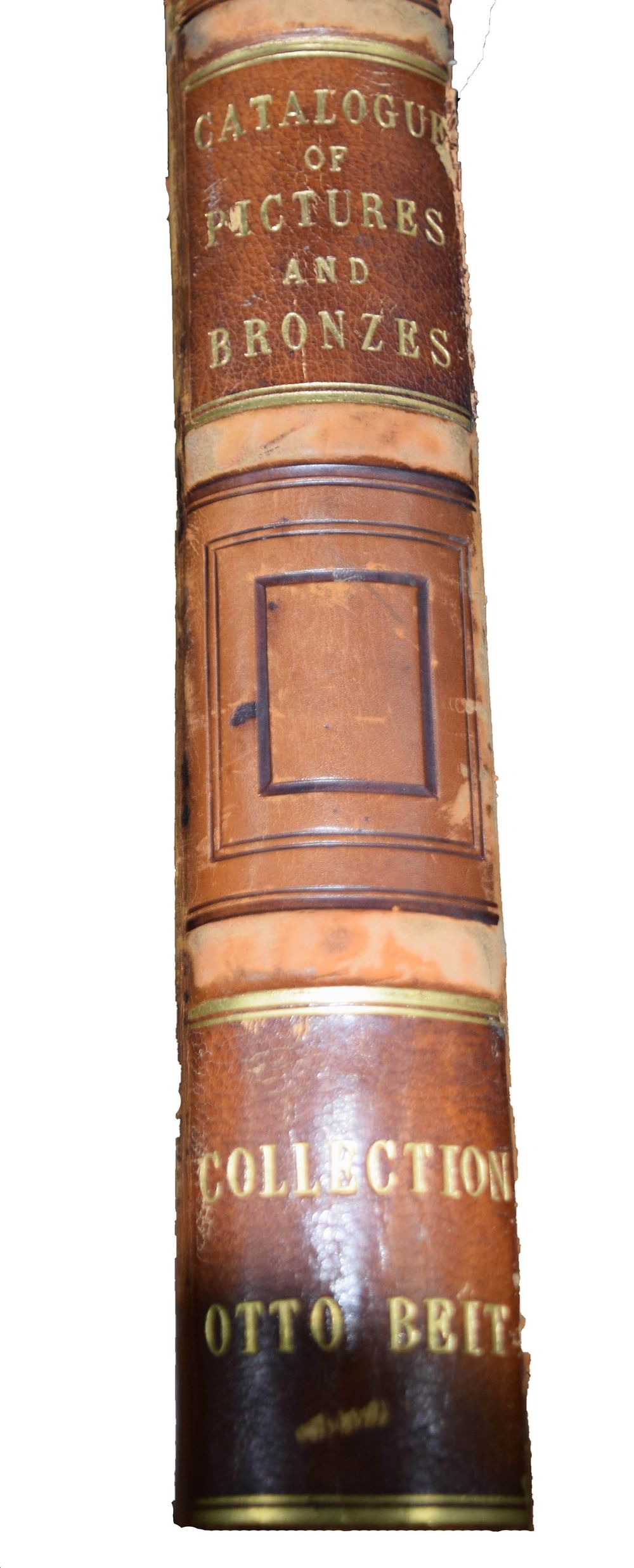 Lot 163: Catalogue of pictures and bronzes