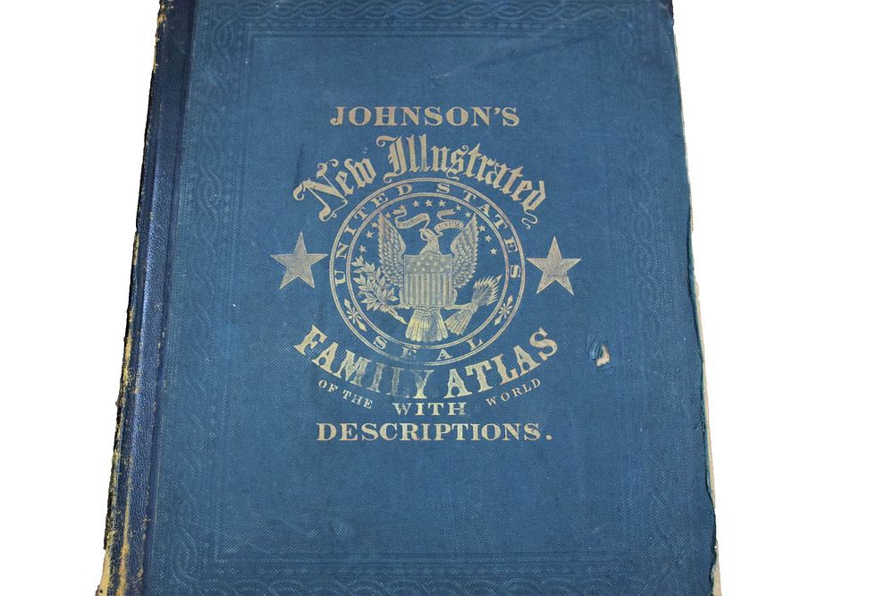 Lot 164: Johnson's family Atlas