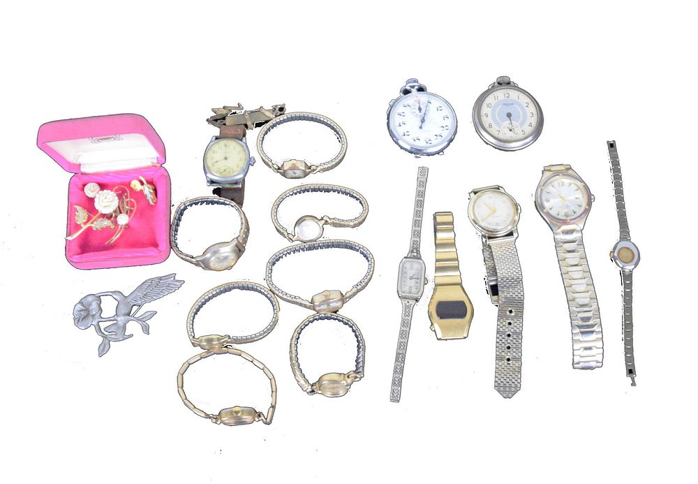 Lot 177A: Watch/Jewelry Lot