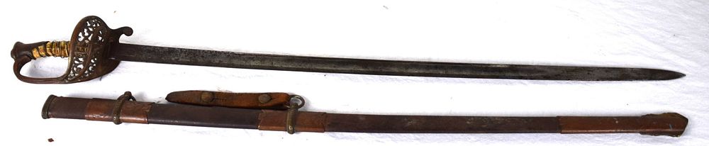 Lot 209A: M1850 Staff & Field Sword