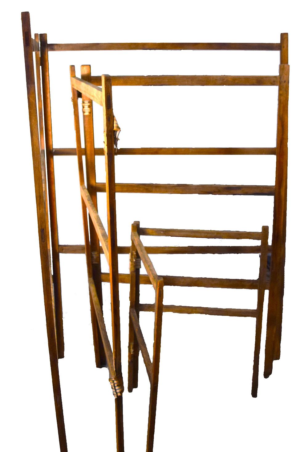 Lot 244: 3 Quilt Racks