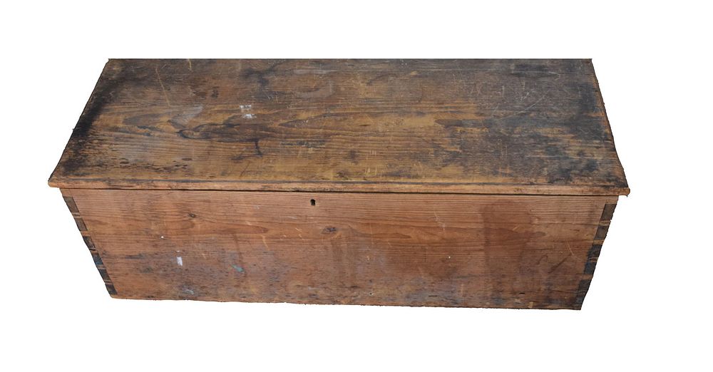 Lot 249: Early Blanket Box