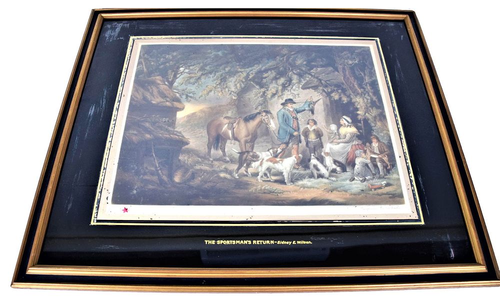 Lot 270: Two Large Engravings