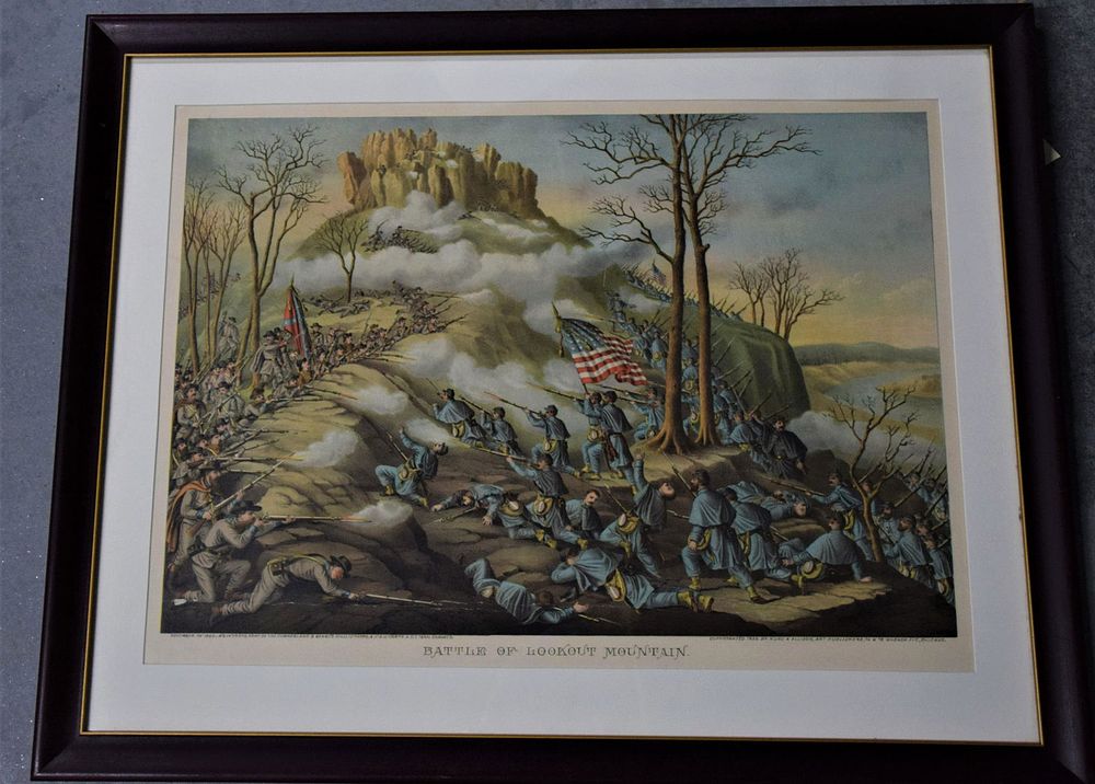 Lot 6: Civil War Lithograph