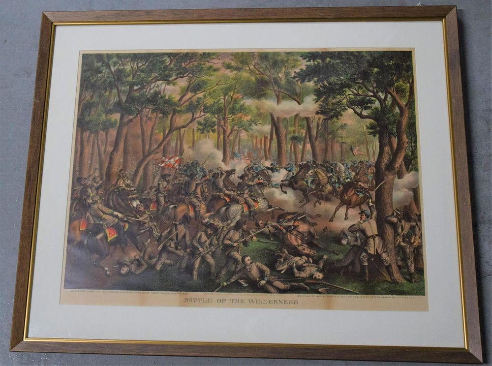 Lot 19: Civil War Lithograph