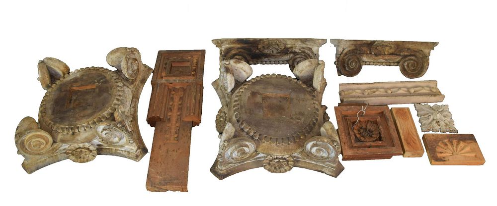 Lot 54: Dunlap Architectural Items