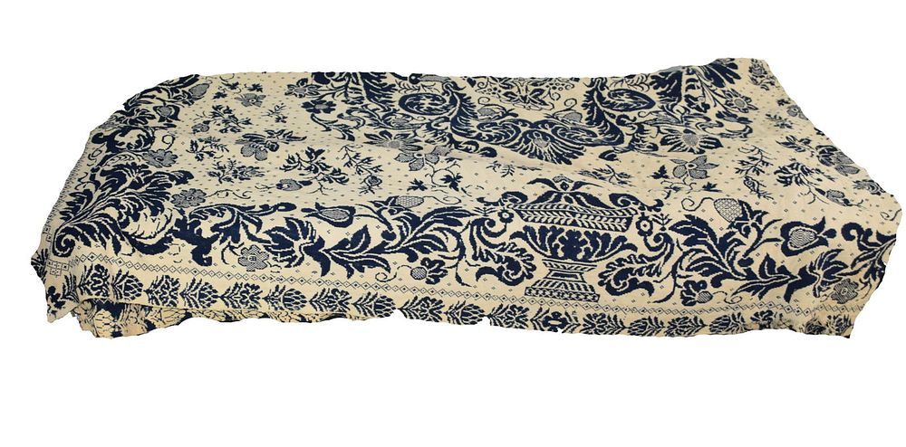 Lot 67: 1845 Coverlet