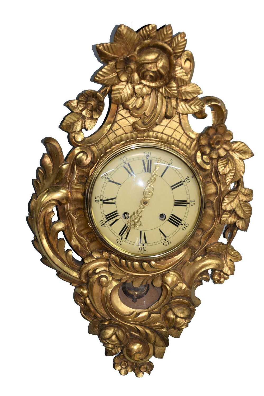 Lot 80: German Wall Clock