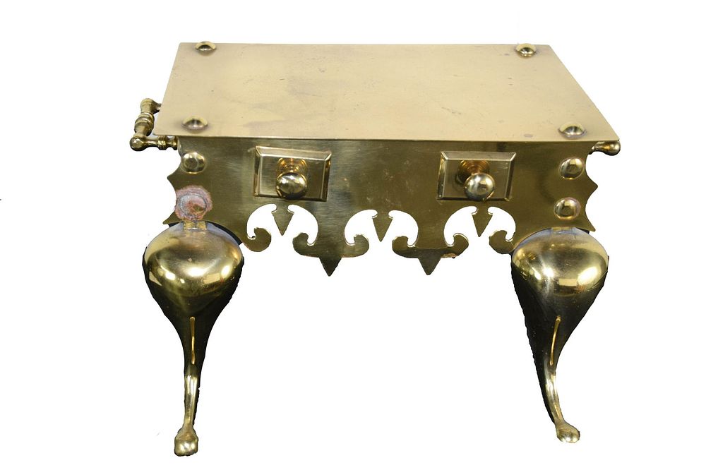 Lot 108: Brass Footman