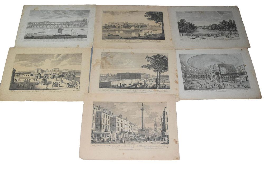Lot 115: London Engravings