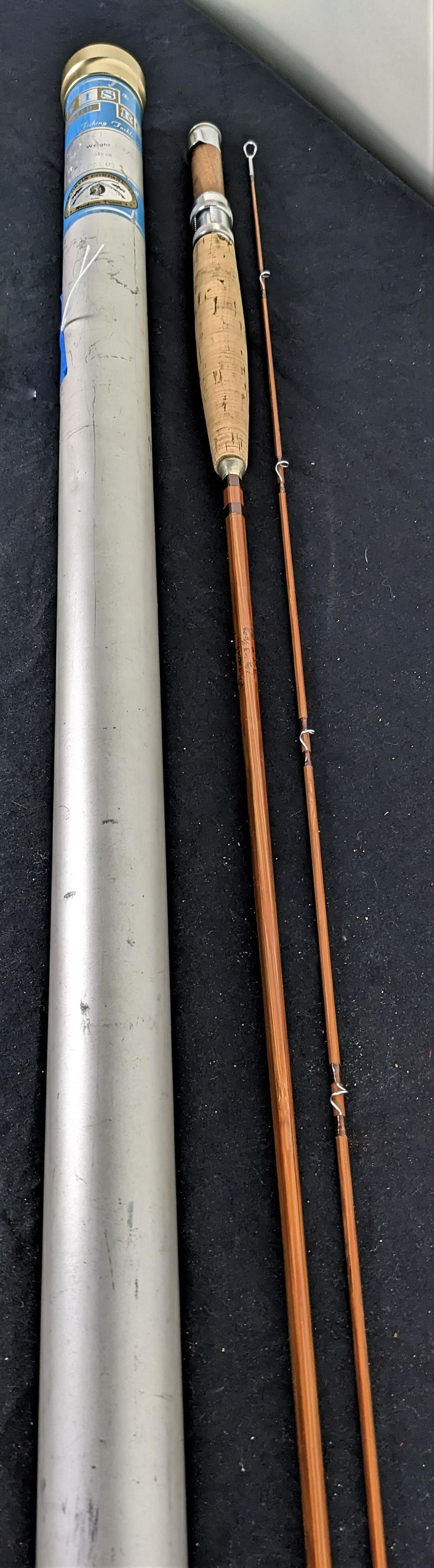 Lot 148: Orvis Bamboo Madison Rod With other rods