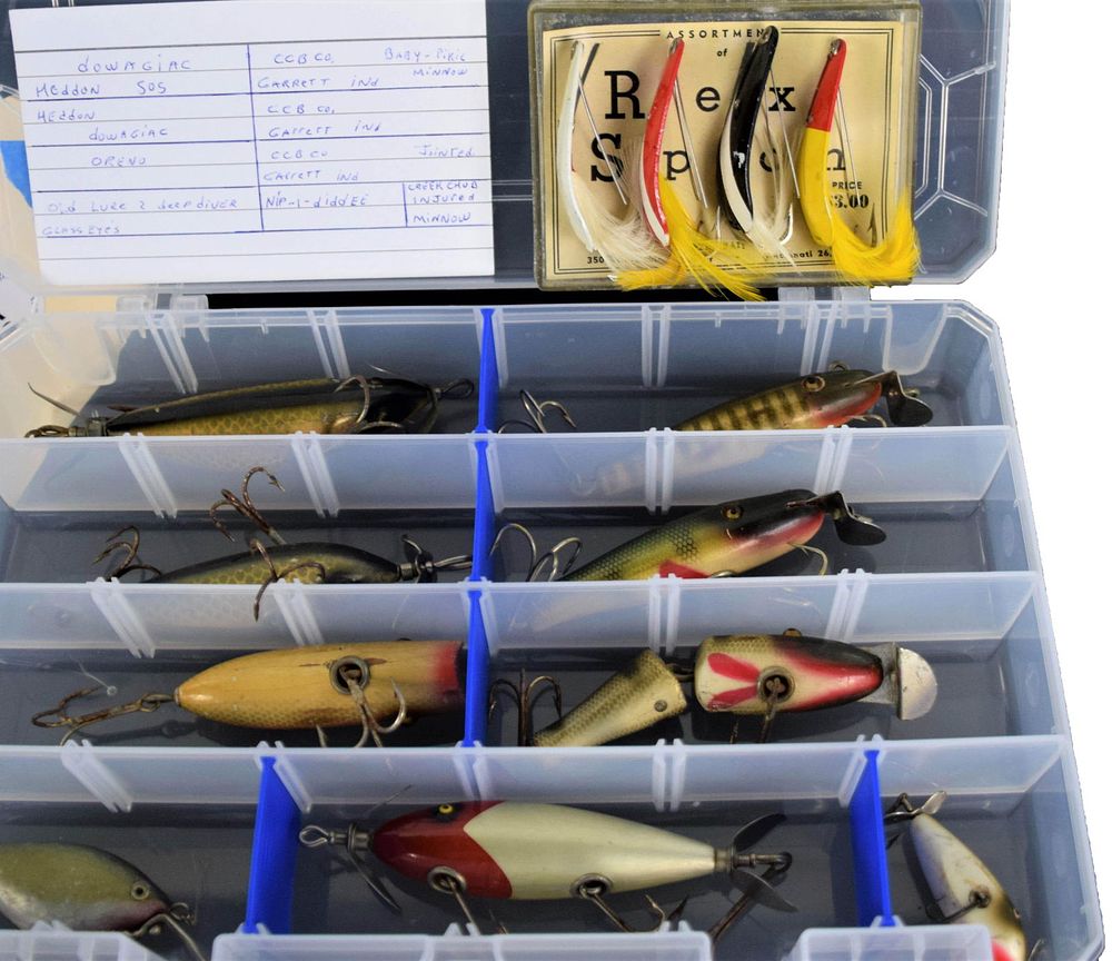 Lot 159: Lot of early lures