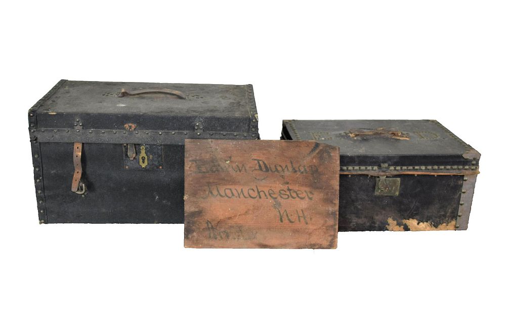 Lot 249: Two Document Boxes