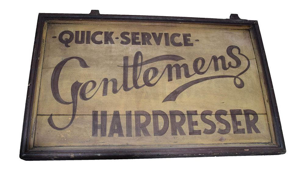 Lot 262: Trade Sign