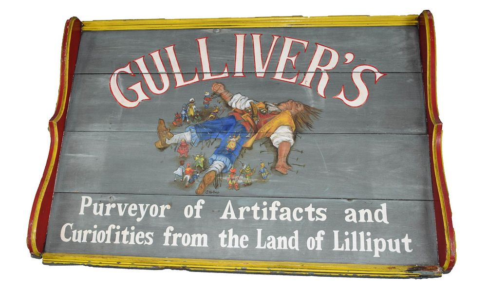 Lot 264: Trade Sign