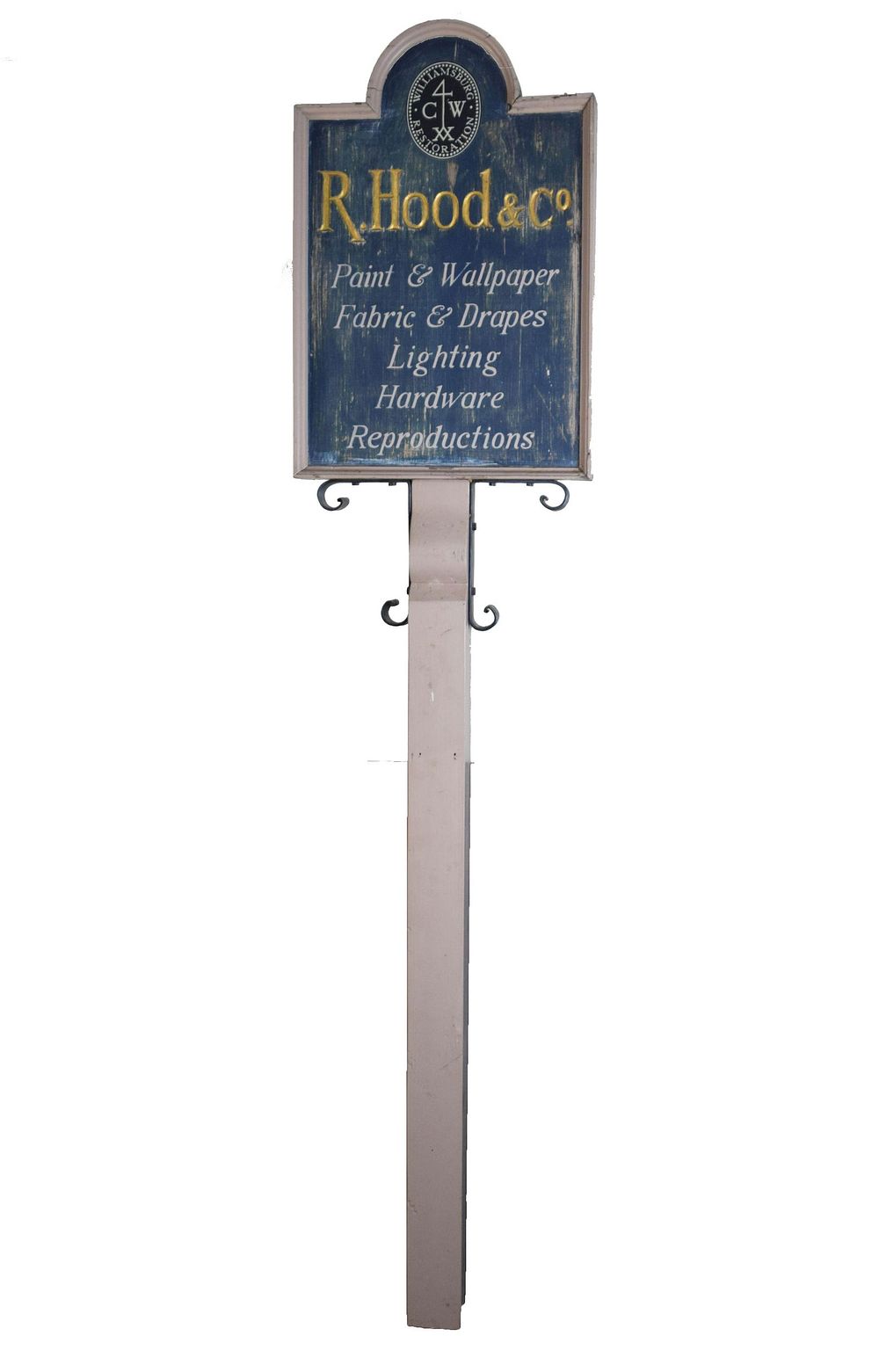 Lot 266: Carved Sign