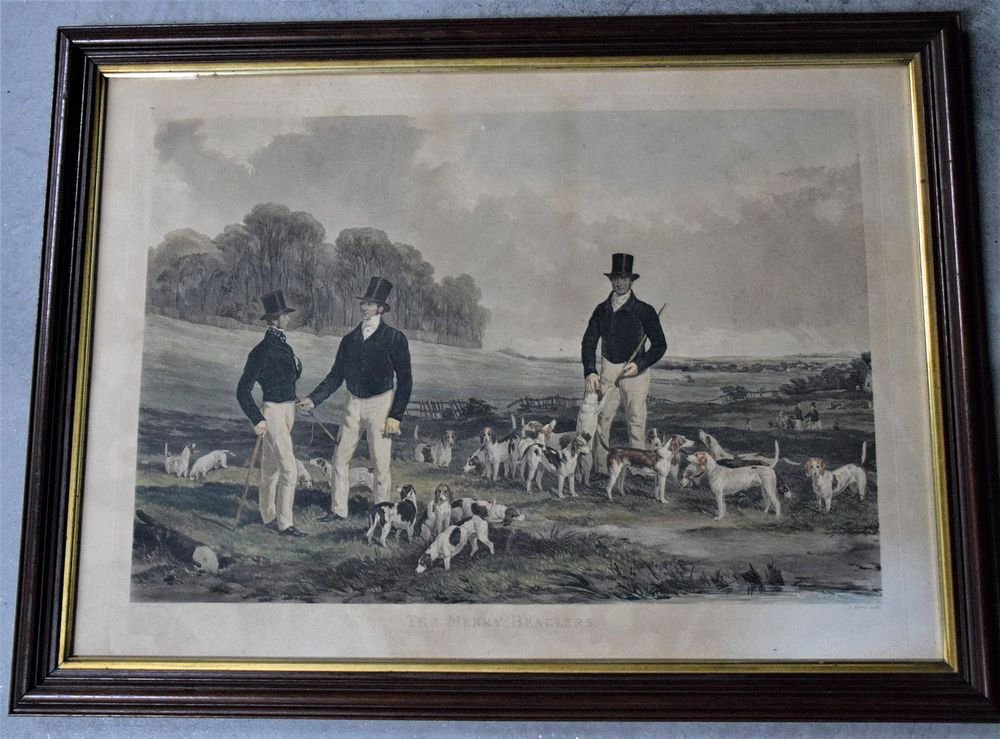 Lot 274: Hunting  Lithograph