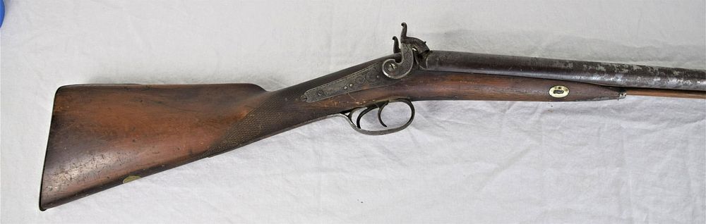 Lot 280: William Reed Double Barrel Shotgun