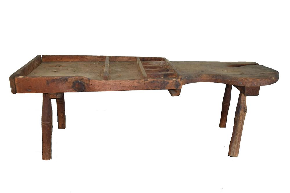 Lot 300: Country Cobbler's Bench