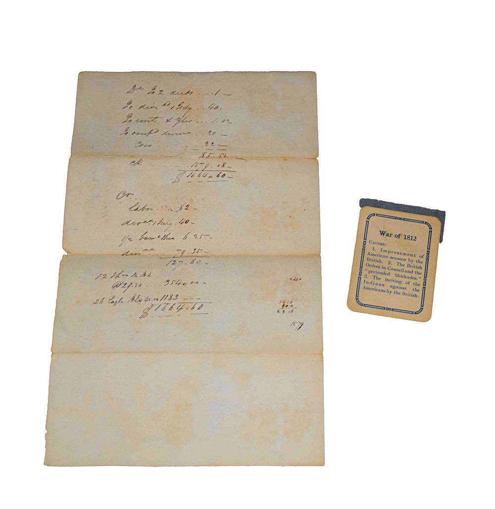 Lot 156: Ensign Hibbard, 1812