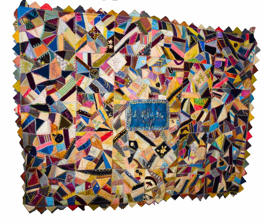 Lot 162: Crazy Quilt