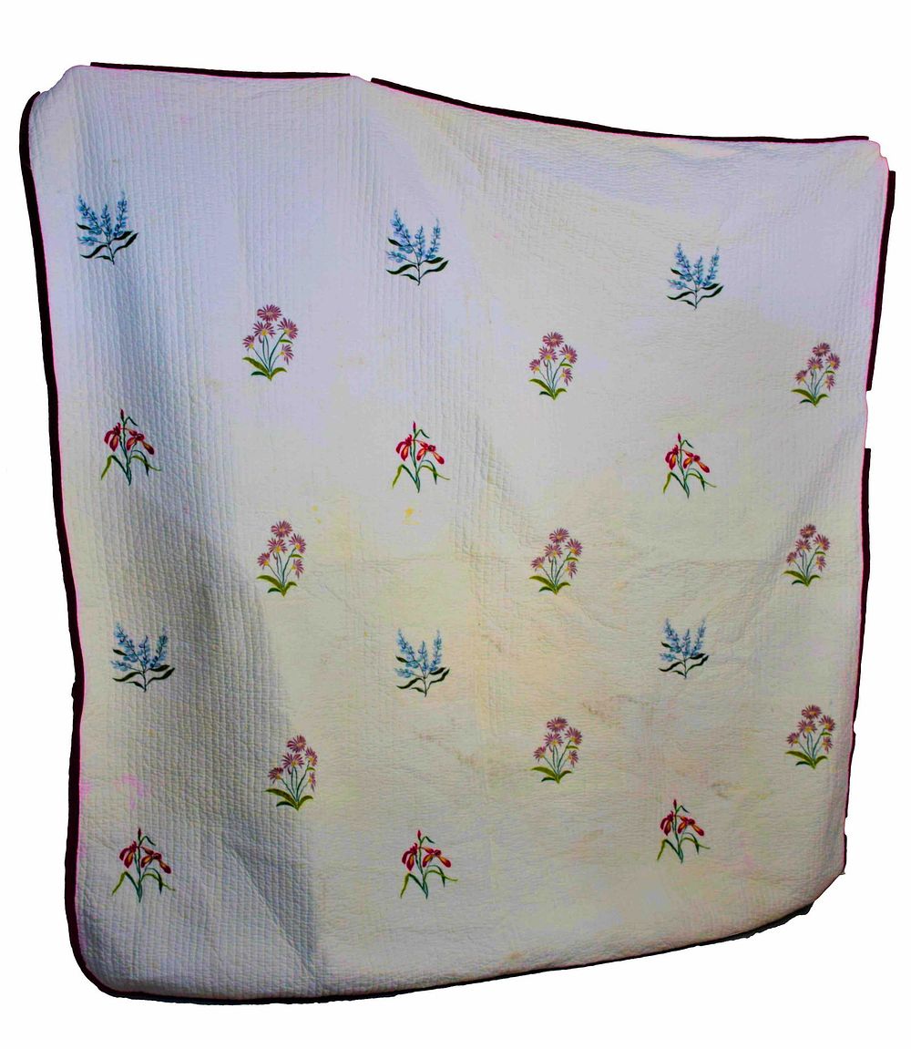 Lot 163: Decorated Quilt