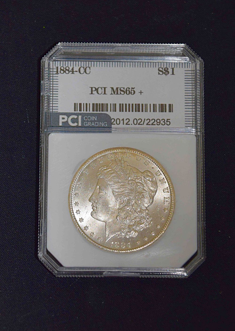 Lot 180A: Morgan Dollars Carson City Mint