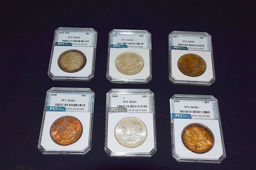 Lot 192: Six Morgans