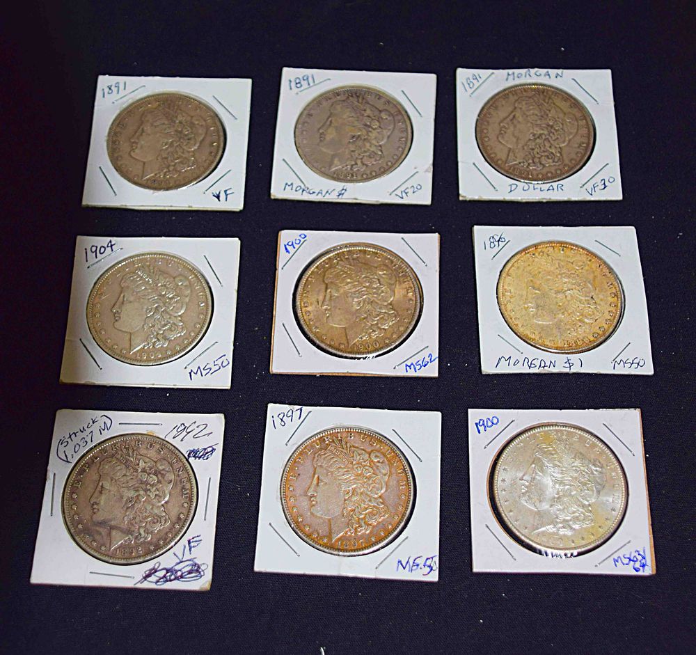 Lot 198: 9 Morgans