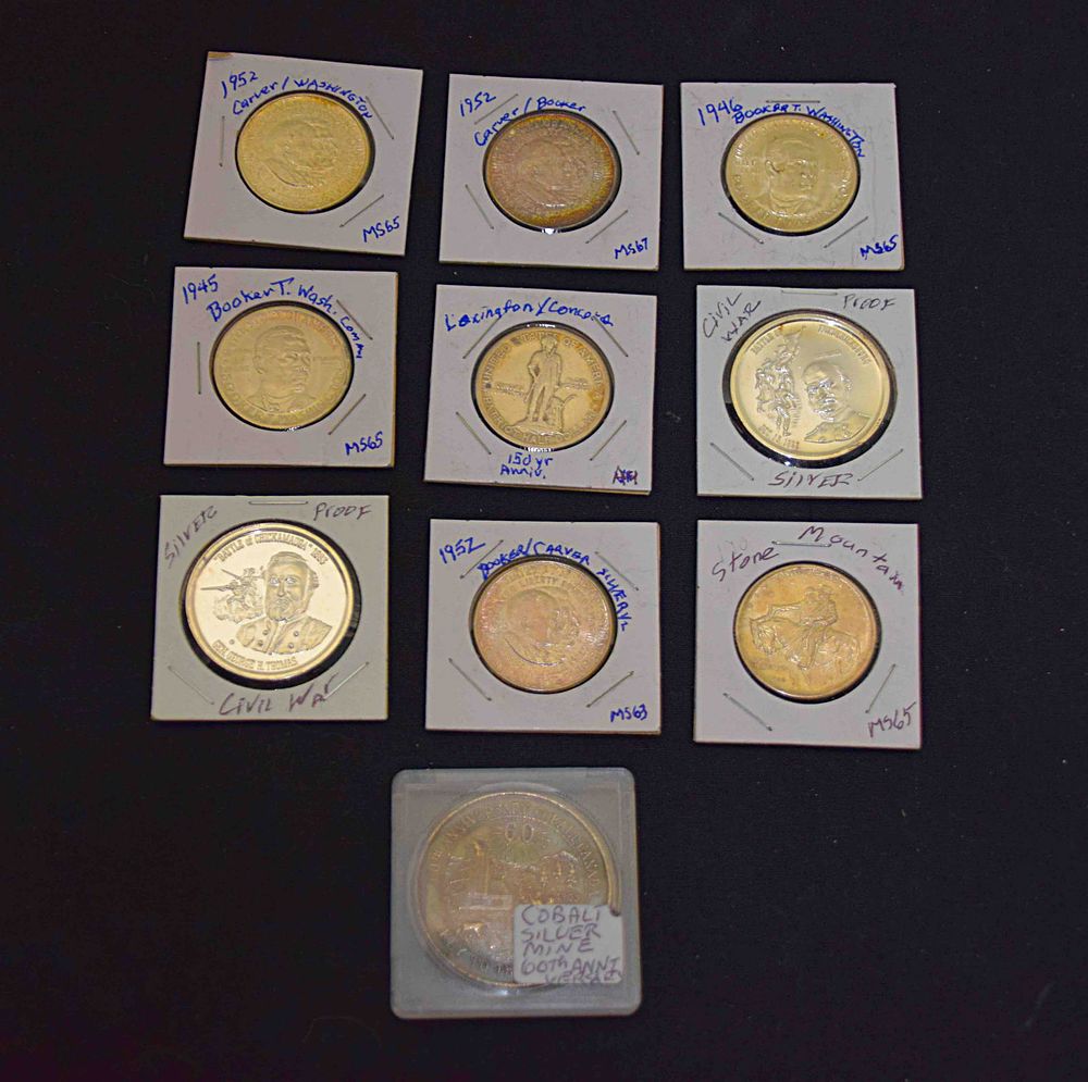 Lot 204: 10 Commemoratives